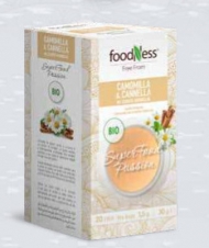FOODNESS BUSTE TISANA PZ.20 CAMOMILLA&CANNELLA